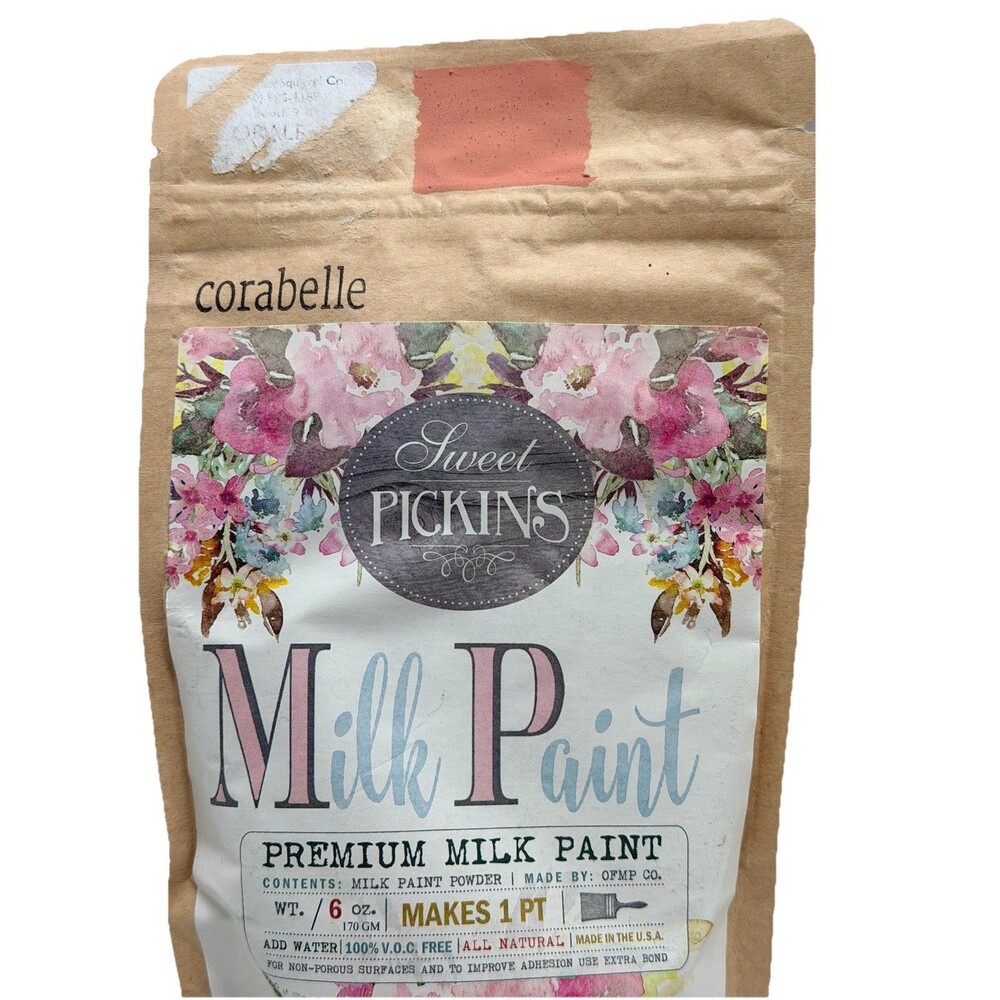 NEW Sweet Pickins Milk Paint  CORABELLE 6 Oz ( Makes 1 Pint when added to water)